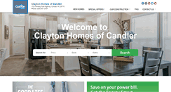Desktop Screenshot of claytonhomesofasheville.com